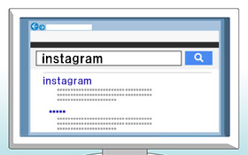 �@�uInstagram�v�T�C�g�ɃA�N�Z�X���܂�